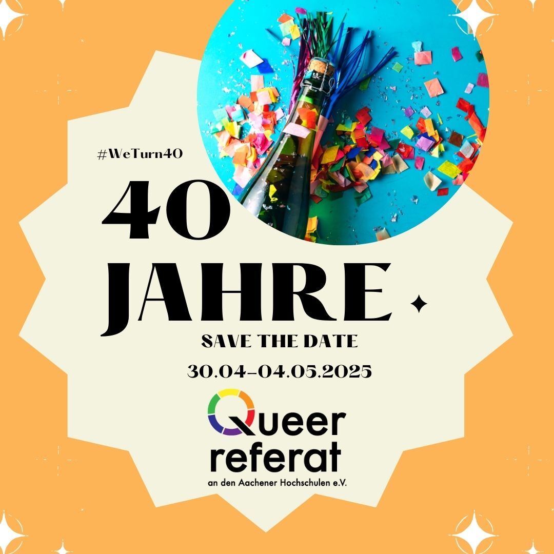 Das Queerreferat wird 40!